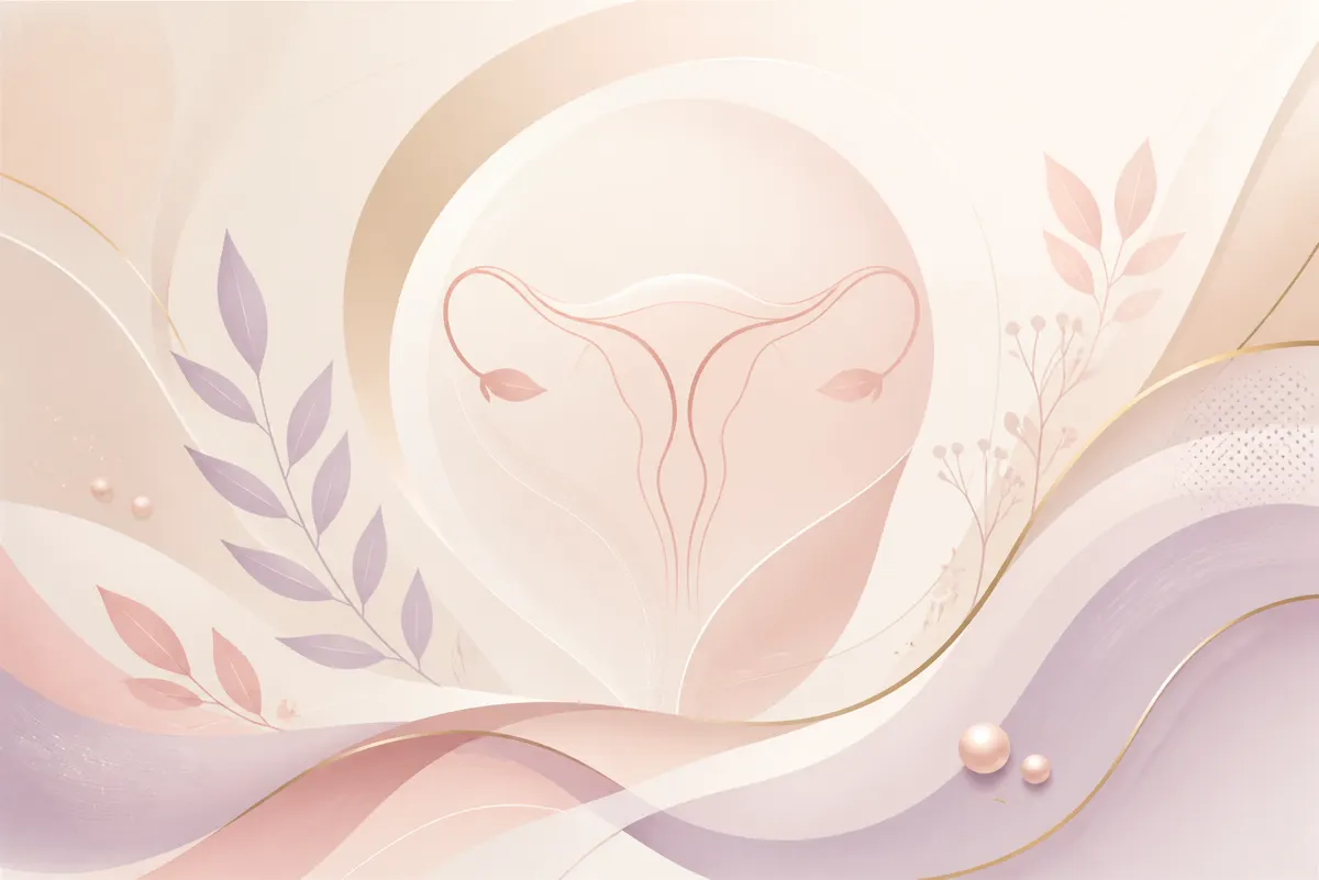 Soft reproductive wellness illustration